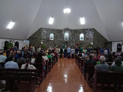 Centenas de Fiéis participaram da abertura da programação religiosa da 61ª Festa do Senhor Bom Jesus em Campo Mendes